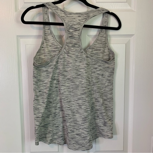 Lululemon Heathered Racerback Tank Top “The Sweat Life”, size 6 - Picture 4 of 5